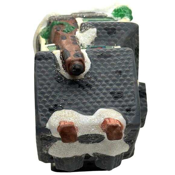 Cobblestone Corners 2003 Victorian Two-Story House Christmas Village Building - Picture 5 of 9